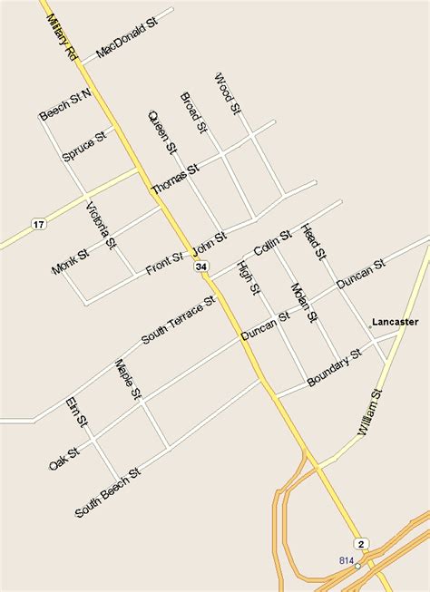 Lancaster Map, Ontario - Listings Canada