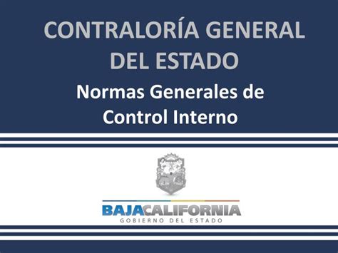 Ppt Normas Generales De Control Interno Powerpoint Presentation Free