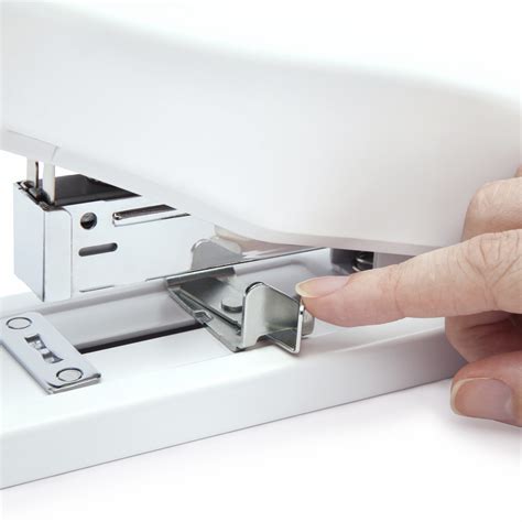 Germ-Savvy® Antibacterial ECO HD-100 Heavy Duty Stapler - Soft White