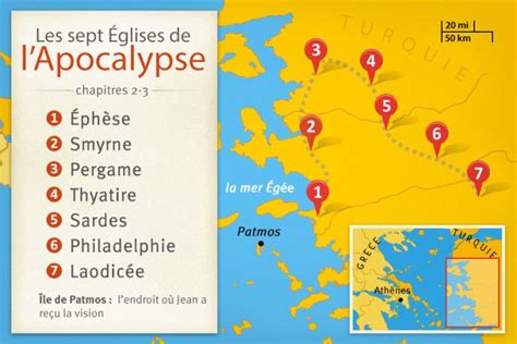 Les sept Églises de lApocalypse