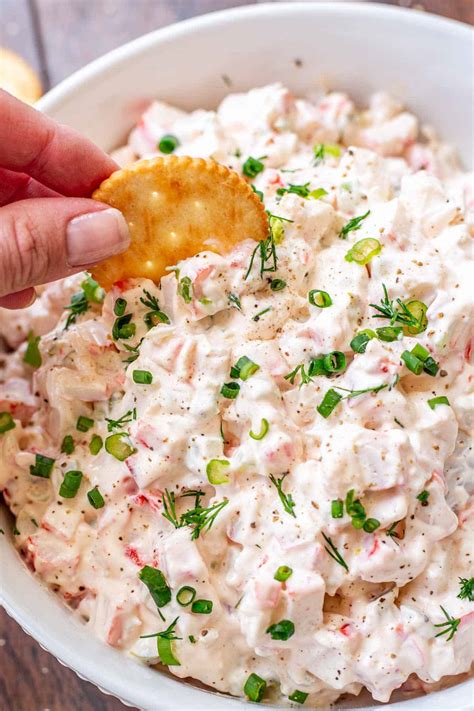 Creamy Cold Crab Dip Recipe Valentinas Corner