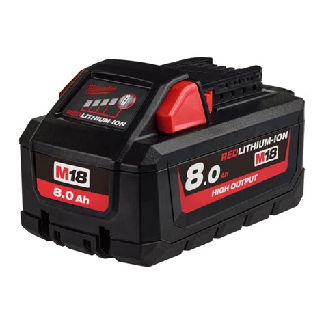 M Batteries And Chargers Milwaukee M Redlithium Ion High Output