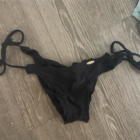 Luli Fama Swim Luli Fama Black Bikini Bottom Small Poshmark