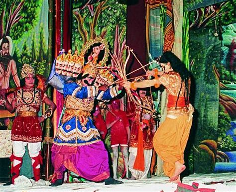 Ramlila The Traditional Performance Of The Ramayana Intangible