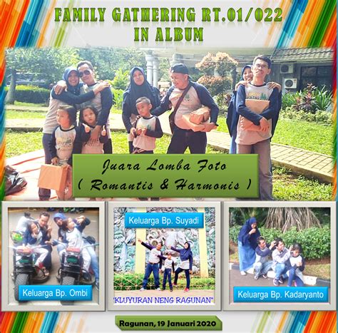 rt  rw  permata blok ca family gathering warga rt ragunan