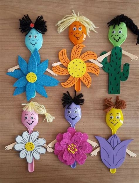 Plastic Spoon Craft Ideas For Kids To Play Kids Art And Craft