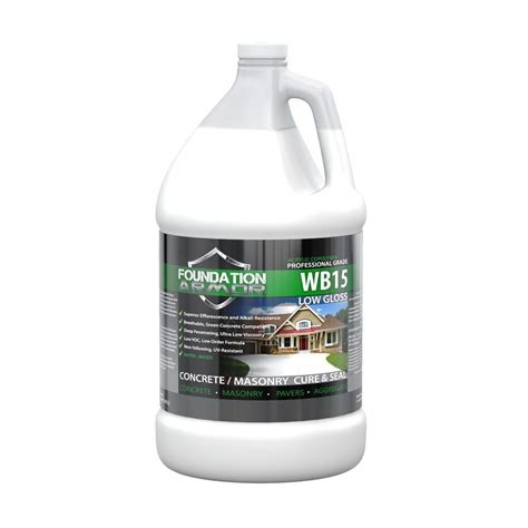 Foundation Armor Armor 1 Gal Low Gloss Water Based Acrylic Concrete