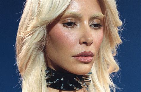 Kim Kardashian Blonde Highlights 2022