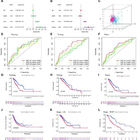 Validation Of The Prognostic Stratification Model A Univariate