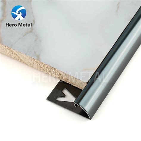 Custom Bull Nose Tile Edging Suppliers Manufacturers Factory Direct Wholesale Hero Metal