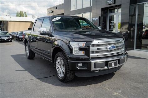 2015 Ford F-150 Platinum - Used Ford F-150 for sale in Bellingham ...