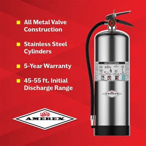 Amerex Gallon Water Class A Fire Extinguisher Edu Svet Gob Gt