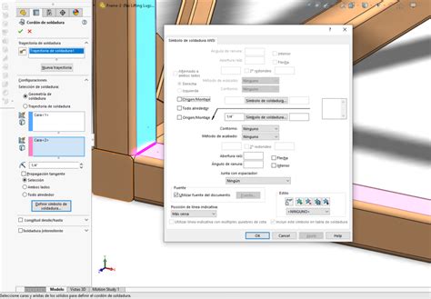 SOLIDWORKS CAD Cordón De Soldadura SOLIDWORKS LATAM y España