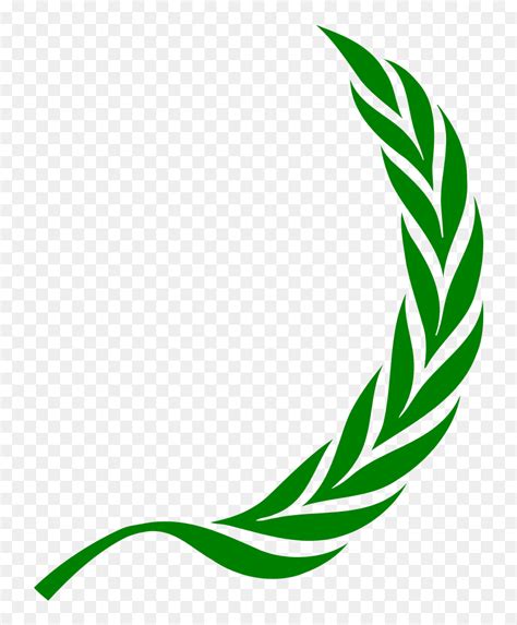 Green Laurel Wreath Png Transparent Png Vhv