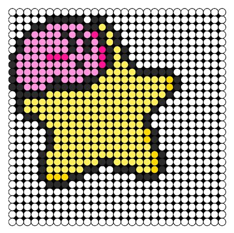 Cute Star Perler Bead Pattern Bead Sprites Simple Fuse Bead Patterns