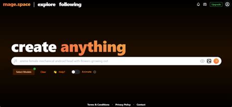 Mage Space - Generate Images for Free Over 60+ AI Models