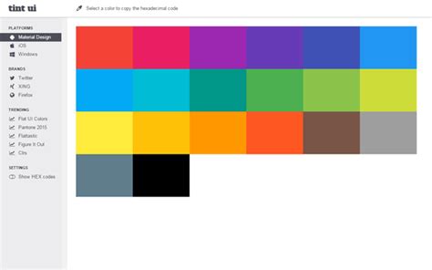 Material Design Color Palettes 9 Useful Tools Webfx