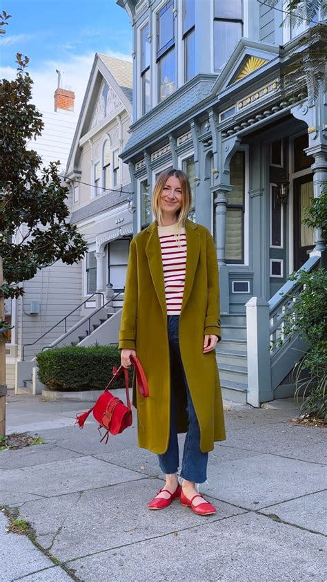 Jude Mary Jane Leather Flat Red Curated On Ltk In 2024 Red Shoes