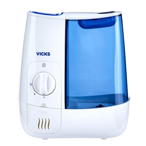 Vicks 1 Gallon Tabletop Warm Mist Mechanical Humidifier For Rooms Up