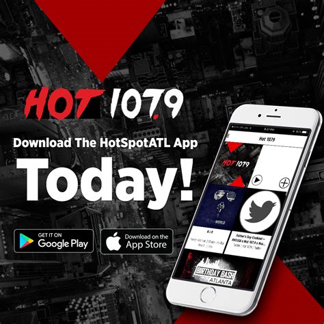 Hot 1079 Mobile Apps Hot 1079 Hot Spot Atl