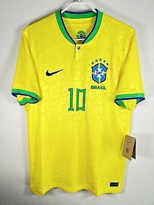 Brazil NEYMAR 10 World Cup Jersey Size L XL EBay