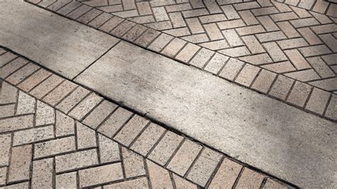 Seamless Sidewalk Texture Materials Of The World