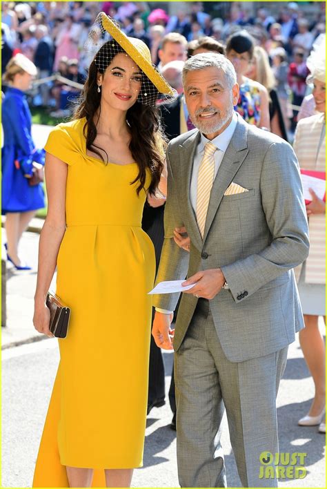 George & Amal Clooney Are Picture Perfect at Royal Wedding!: Photo ...