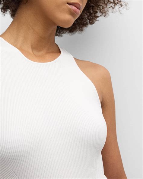 Simkhai Reza Ribbed Racerback Tank Top Neiman Marcus