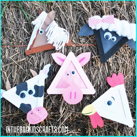 20 Farm Animal Crafts for Kids • In the Bag Kids' Crafts