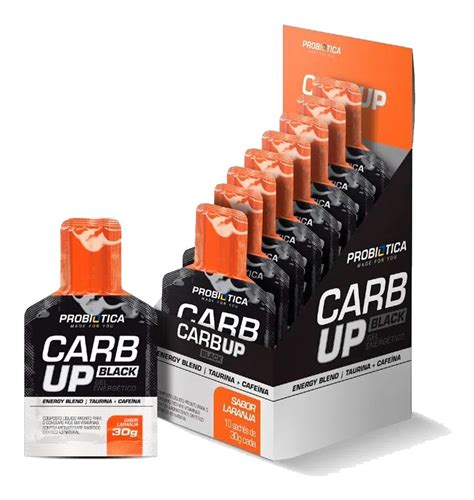 Carb Up Black Gel Cafe Na Caixa C Sach S Probi Tica Mercadolivre