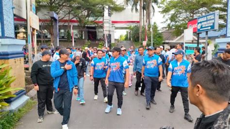 Famwalk Hut Perumda Air Minum Makassar Ke Berlangsung Semarak Pluz Id