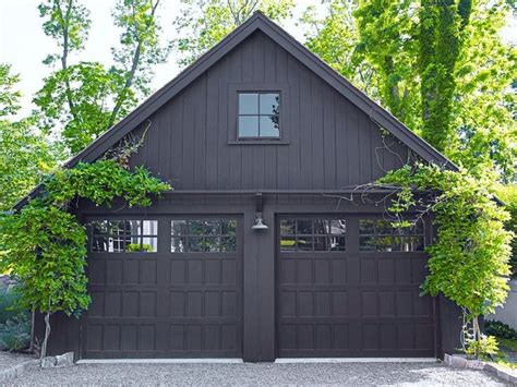 Dark Exterior Color Trend Why We Love It Studio Mcgee Garage Door