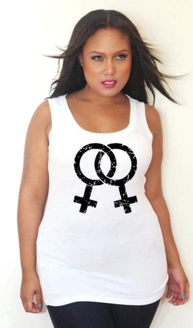 Lesbian Pride Tank Top Crew Neck Tee Shirt By Customplusinc 24 99