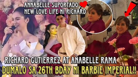 Richard Gutierrez At Anabelle Rama Spotted Sa Th Birthday Ni Barbie