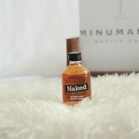 Miniature Naked Grouse Blended Scotch Whiskey 50ml Minumanku