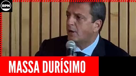 Massa Hablo Sobre La Suba Del Dolar Y Fue Terminante Hasta Que No Los