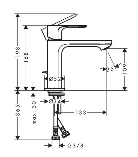 Bateria Umywalkowa Rebris S 72517000 Chrom Hansgrohe Sklep EMPIK