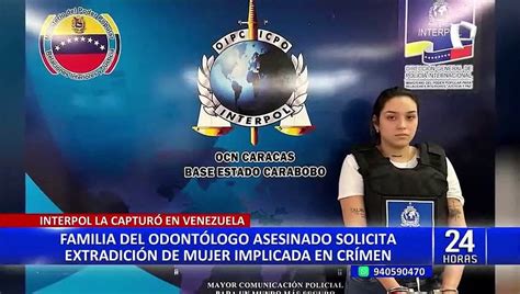 Extradición de mujer implicada en secuestro y asesinato de odontólogo