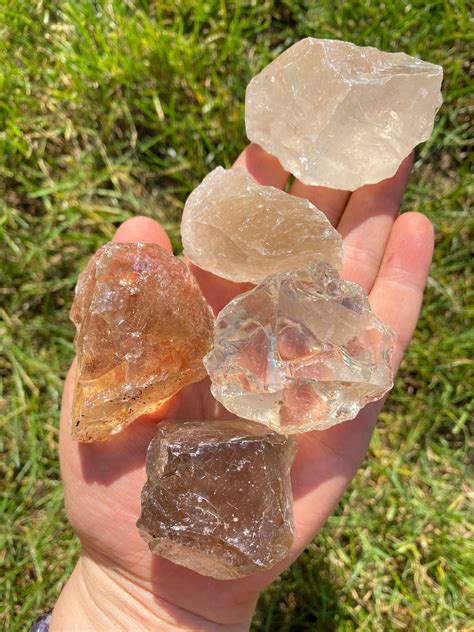 Raw Citrine Stone Natural Citrine Crystal Natural Citrine Etsy