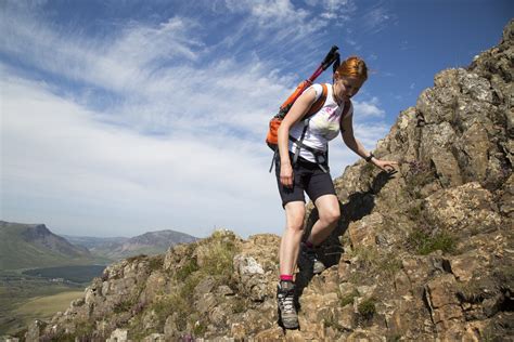 Woman Hiker With Backpack Free Stock Photo Public Domain Pictures