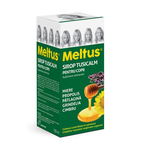 Sirop Pentru Copii Meltus Tusicalm Ml Labormed Farmacia Tei Online