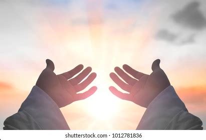 Jesus Hands Praying Stock Photo 1012781836 | Shutterstock