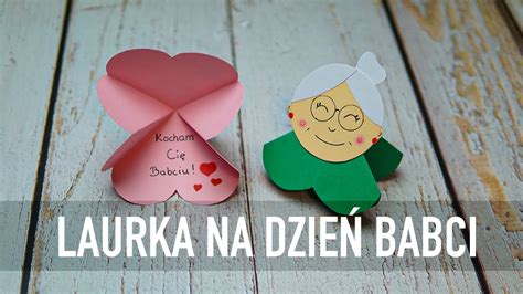 Laurka Na Dzie Babci Jak Zrobi Laurk Diy Youtube