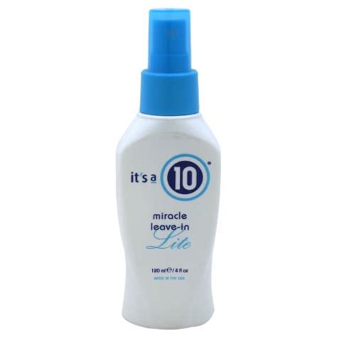 Its A 10 Miracle Leavein Lite Spray 4 Oz 4 Oz Ralphs