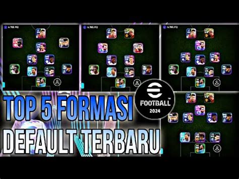 Terbaru Inilah Tim Formasi Dafault Terbaru Untuk Serangan Balik