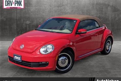 Used 2013 Volkswagen Beetle Convertible For Sale Near Me Edmunds