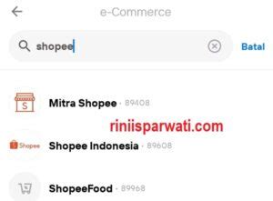 Cara Bayar Shopee Lewat Livin Mandiri MBanking