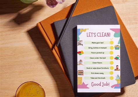 EDITABLE Cleaning Checklist for Kids, Cleaning Planner, Cleaning ...