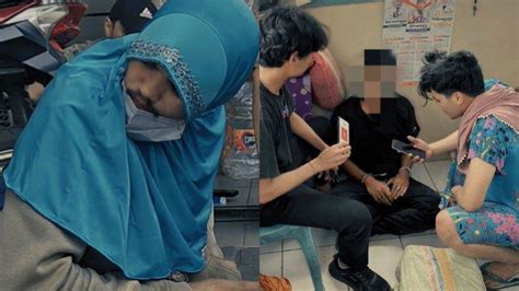 Nyamar Jadi Wanita Berhijab Polisi Tangkap Bandar Di Minimarket Jadi