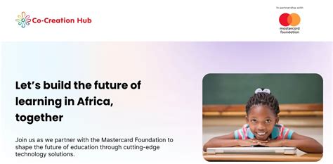 CcHub Mastercard Foundation Edtech Fellowship Program 2023